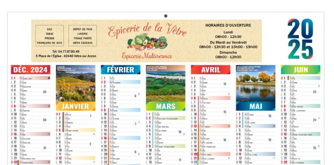 calendrier création-fabrication