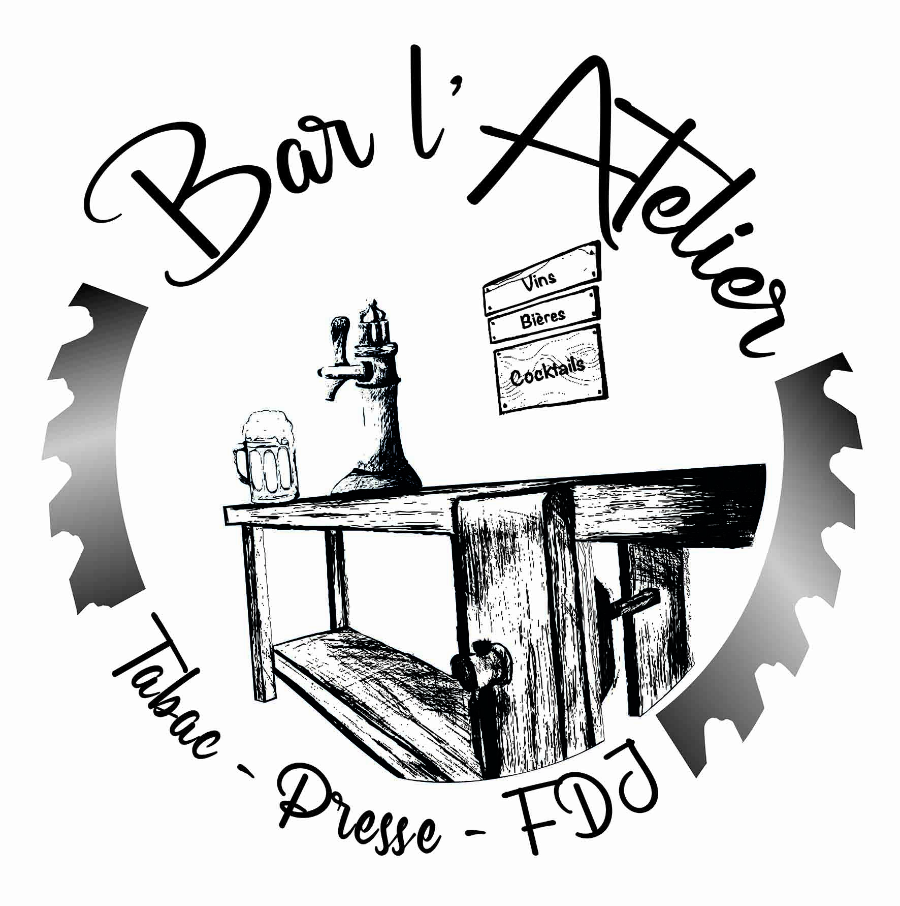 logo bar atelier les salles
